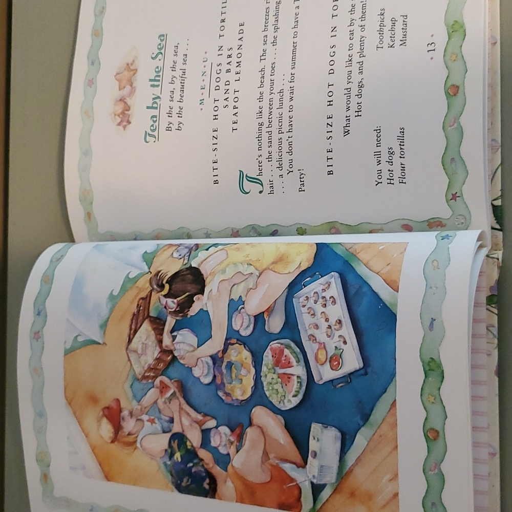 1993, The Tea Party Book - Hardcover with Dust Jacket - Picture 3 of 12